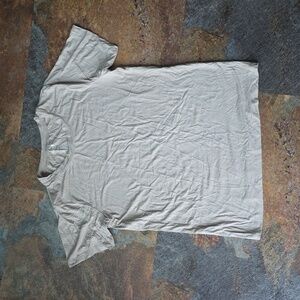 Kyte BABY Womens Crew Neck Tee XS Almond